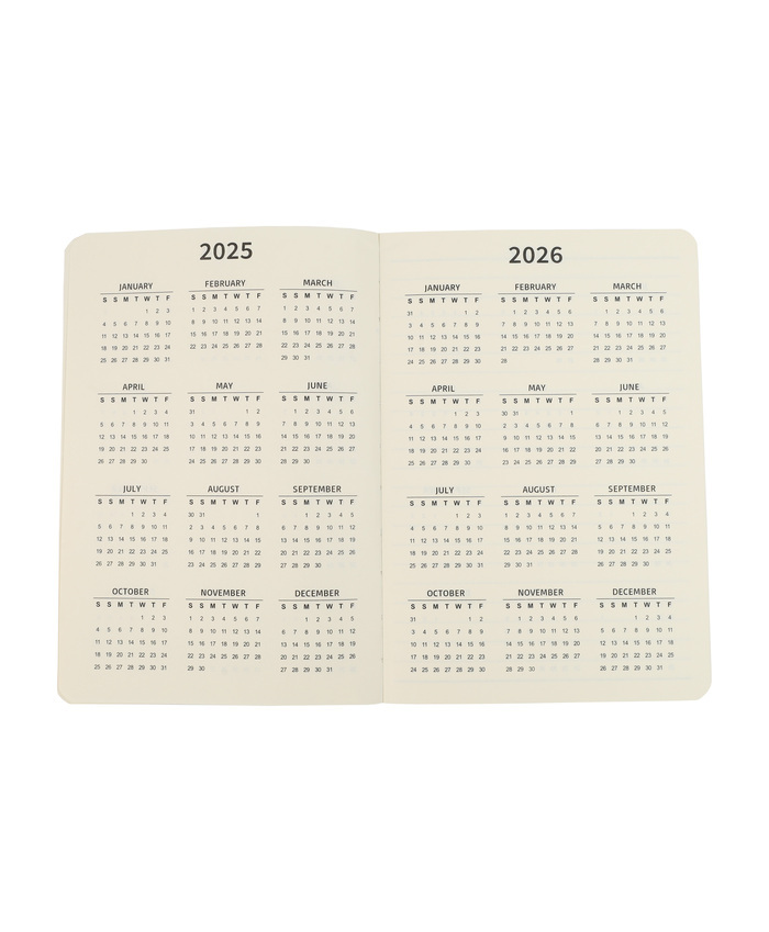 A5 Bamboo Notebook 80 Pages